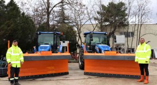 Araç parkını genişleten A Takımı, karla mücadeleye destek veriyor