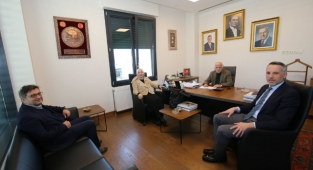 Çiğdem Erdoğan ve Tever AGDAŞ'ı Ziyaret Etti