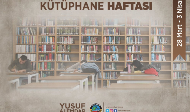 Başkan Alemdar Kütüphane Haftasını Kutladı