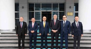 Başkan Yüce'den Bakan Kirişçi'ye hayırlı olsun ziyareti