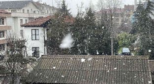 Düzce'de aralıklarla kar yağışı etkili oluyor