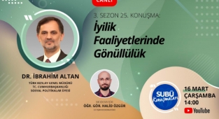 Genel Müdür Altan Gönüllülüğü Anlatacak