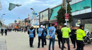 Büyükşehir'den Çark Caddesi'nde Denetim