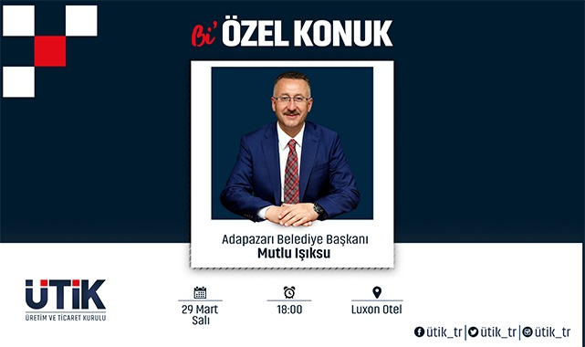 Başkan Işıksu ÜTİK'in Buluşmasına Konuk Oluyor