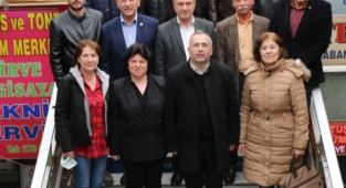 İYİ Adapazarı Teşkilatı SASÇED'i Ziyaret Etti