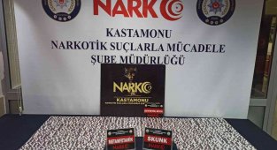 Kastamonu'da uyuşturucu operasyonu: 2 gözaltı