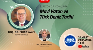 Müstafi Tümamiral Yaycı SUBÜ Konuşmaları’nda