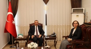 Rektör Demircan, Vali Kaldırm'ı Ziyaret Etti
