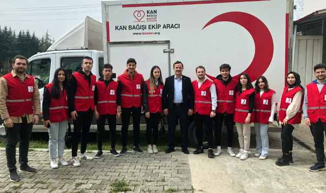 SUBÜ’den Akyazı’da 101 Ünite Kan Bağışı