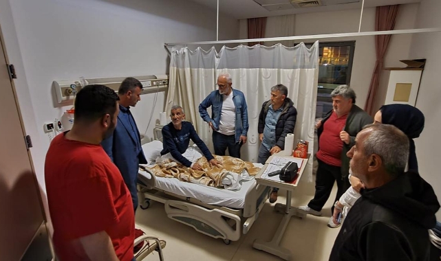 Başkan Özen’den Hasta Ziyaretleri