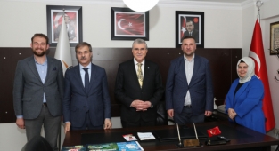 Başkan Yüce İlçe Ziyaretlerine Devam Ediyor