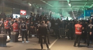 Havalimanında Şampiyonluk İzdihamı