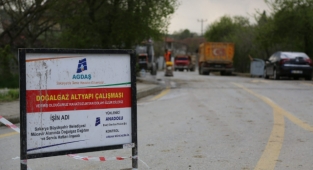 Meşeli’de Doğalgaz İçin İlk Kazma Vuruldu