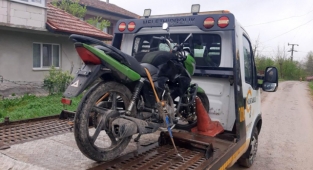 Motosiklet Hırsızını Jandarma Enseledi