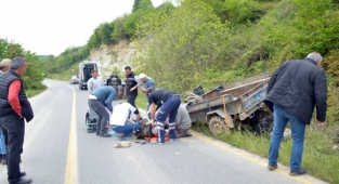 Pat Pat Su Kanalına Düştü: 1 Yaralı