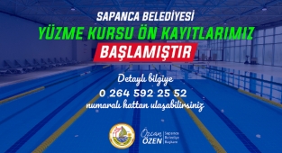 Sapanca’da Yüzme Havuzu Ön Kayıtları Başladı