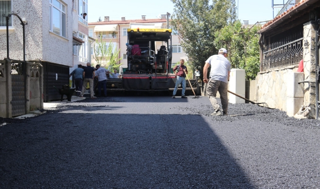 Serdivan’da Asfalt Çalışmaları Devam Ediyor