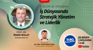 SUBÜ Konuşmaları’nın Konuğu Prof. DR. Ömer Bolat