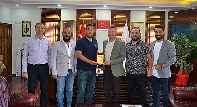 Başkan Özen’e Teşekkür Ziyareti