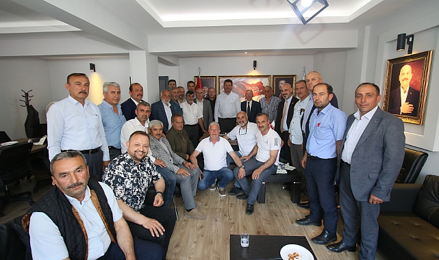 Başkan Soykan Muhtarlarla Bir Araya Geldi