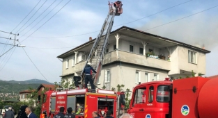 Bayramda Korkutan Yangın