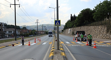 Büyükşehir Yol ve Yaya Güvenliğini Sağlıyor