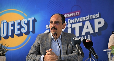 Cumhurbaşkanlığı Sözcüsü İbrahim Kalın SAÜ Öğrencileriyle Bir Araya Geldi