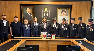 Demir ve Çolak İYİ Parti İl Başkanlığını Ziyaret Etti