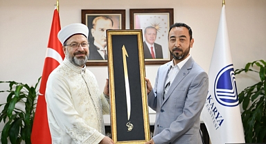Diyanet İşleri Başkanı Ali Erbaş SAÜ’yü Ziyaret Etti