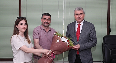 Esnaftan Başkan Yüce'ye Teşekkür