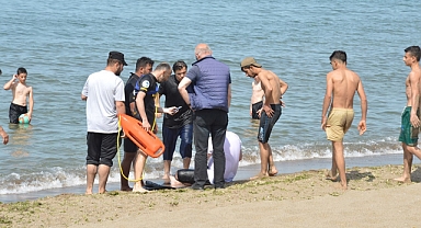 Karasu'da Korku Dolu Anlar: Az Kalsın Canından Oluyordu