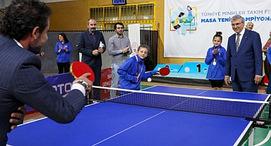 Türkiye Minikler Takım Ferdi Masa Tenisi Şampiyonası Başladı