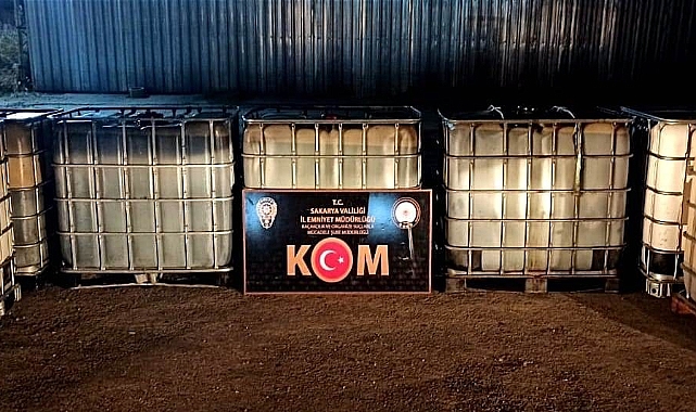 5 Bin 140 Litre Gümrük Kaçağı Petrol Ürünü Ele Geçirildi