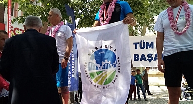61 Yaşındaki Sporcu Ali Turan'dan Büyük Başarı