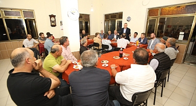 Başkan Işıksu Mahalle Ziyaretlerine Devam Ediyor