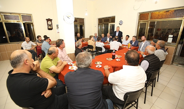 Başkan Işıksu Mahalle Ziyaretlerine Devam Ediyor