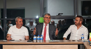 Başkan Yüce Yeni Yönetimin İlk Toplantısına Katıldı