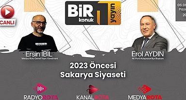 Ersin İbil'in Konuğu AK Parti Adapazarı İlçe Başkanı Erol Aydın Oluyor