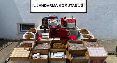 Jandarma'dan Kaçak Sigara Operasyonu