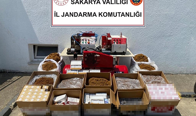 Jandarma'dan Kaçak Sigara Operasyonu