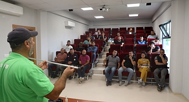 Kurban Yakalama Timlerine Eğitim Verildi