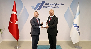 Rektör Savaşan YÖKAK Başkanı Muhsin Kar İle Bir Araya Geldi