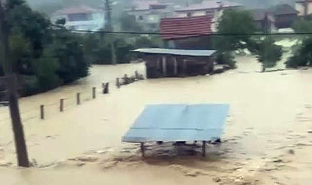 Sağanak Yağış Hayatı Olumsuz Etkiledi! 4 Mahalle Sular Altında Kaldı