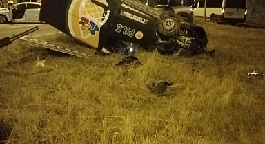 Söğütlü'de Korkunç Kaza: Otomobil Takla Attı