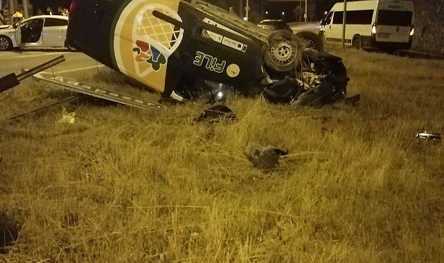 Söğütlü'de Korkunç Kaza: Otomobil Takla Attı