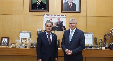 Başkan Yüce Rektör Al'ı Ağırladı