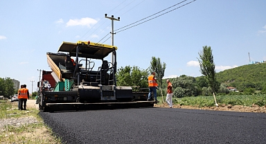 Ferizli Kurtuluş Caddesi'nde Asfalt Çalışmalarında Sona Gelindi