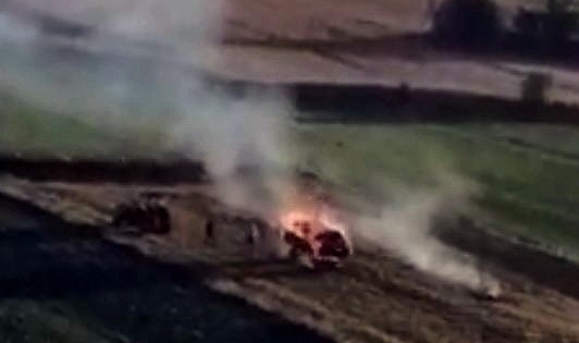 Kaynarca'da Korku Dolu Anlar: Traktörün Römorku Alev Aldı