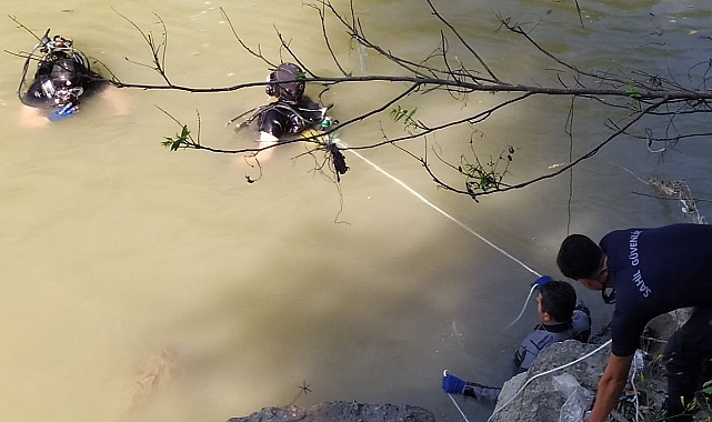 Kontrolden Çıkan Otomobil Melen Barajına Düştü
