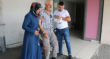 Kurban keserken yaralandı, “Ben değil etrafımdakiler acemi” dedi